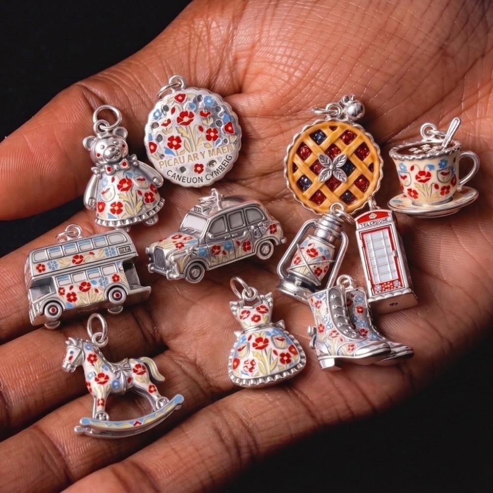Jewelry Making London - Şık Paslanmaz Çelik Karikatür Kolye Uçları,