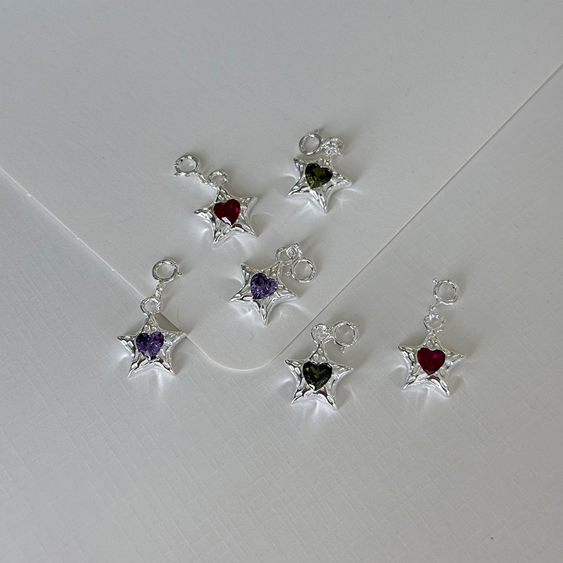 Jewelry Making In La - 925 Ayar Gümüş Yıldız Şekilli Kolye