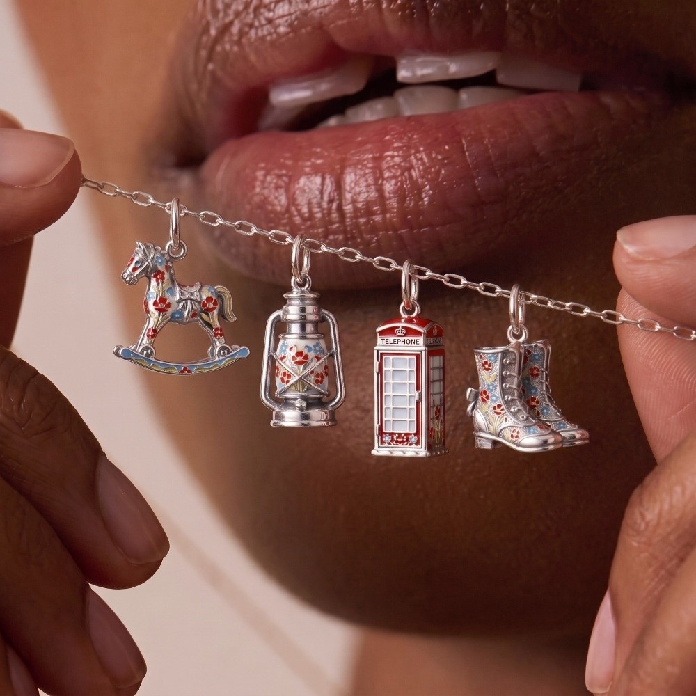 Jewelry Making London - Paslanmaz Çelik Karikatür Kolye Uçları, Minyatür